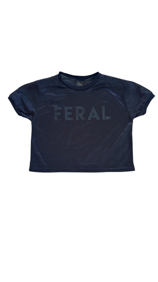 FERAL MESH CROP TOP