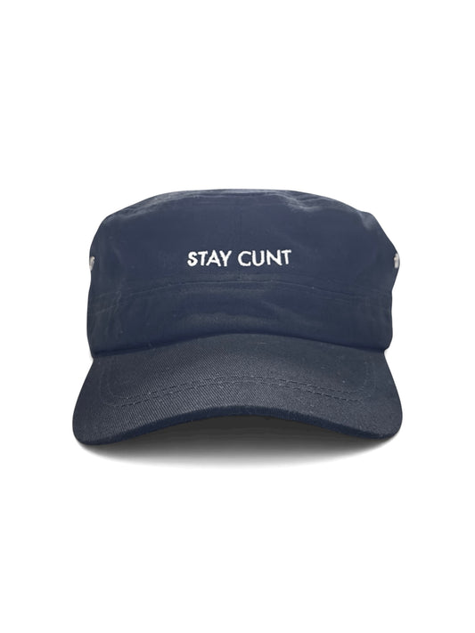STAY CUNT MILITARY HAT