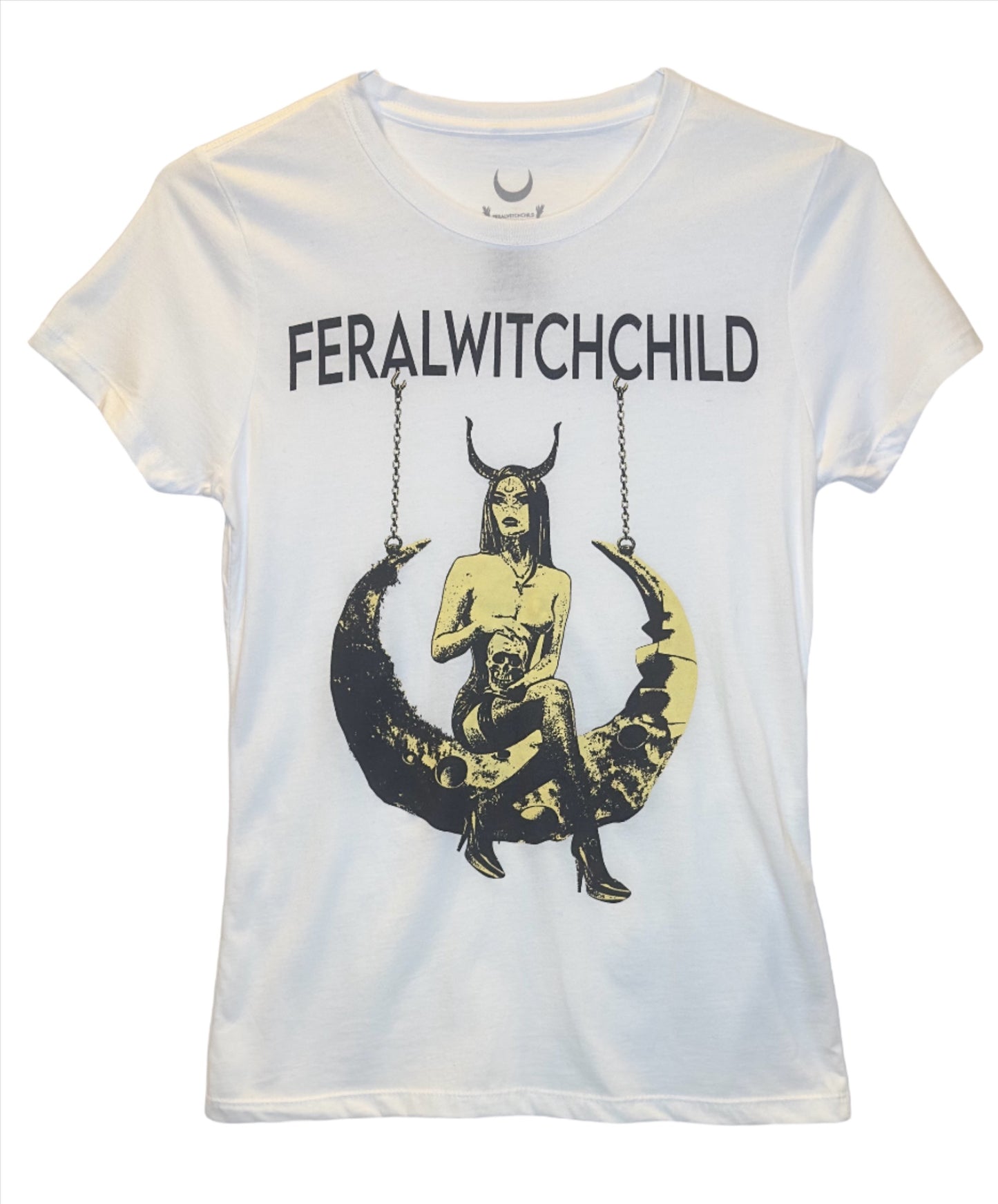 LUNA WITCH WOMEN’S CREW TEE ☾